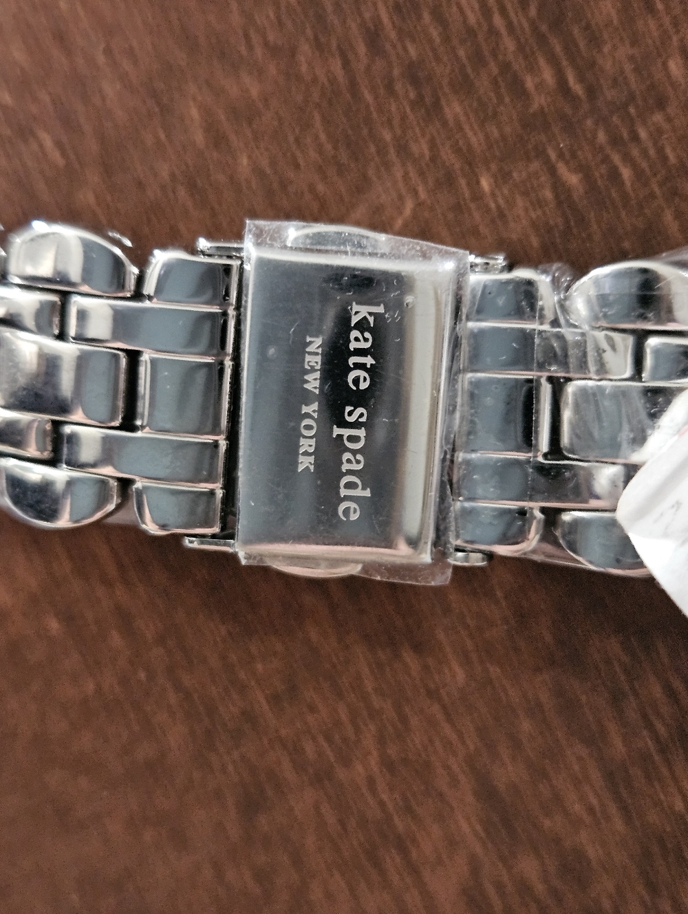 Kate Spade KSW1551 Morningside Silver Tone 38mm Watch. New. Needs Battery - Picture 5 of 6